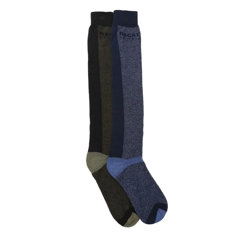 Assorted Designs Boot Socks Set Pack of 2 - Regatta Professional