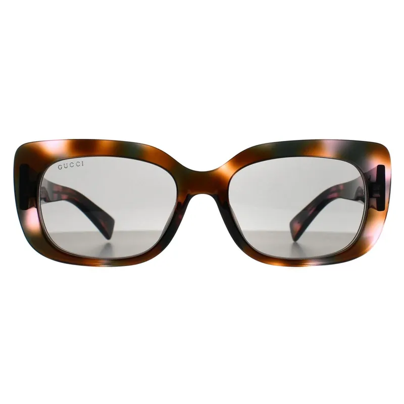 Rectangle Pink Havana Grey GG1979SK - Gucci