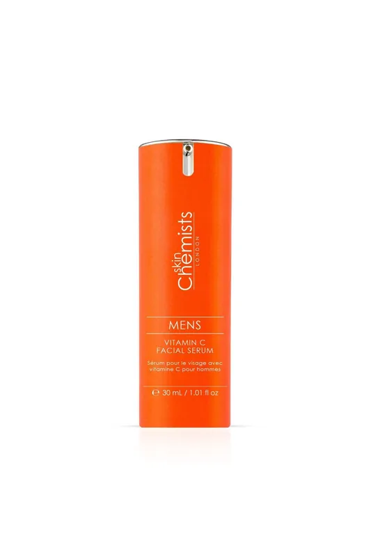 Men's Anti-Ageing Vitamin C Facial Serum 30ml for Brightening and Even Skin Tone