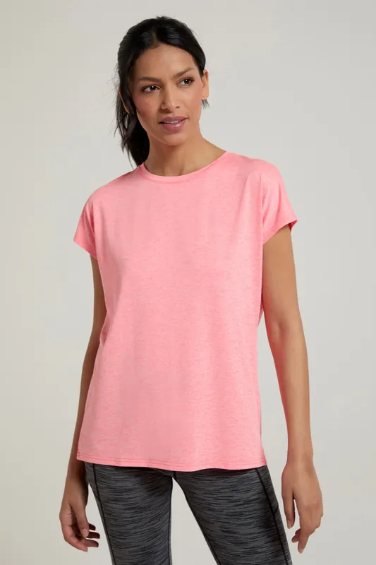 Flow' Quick Wicking Everyday Loose Fit Tee - Mountain Warehouse