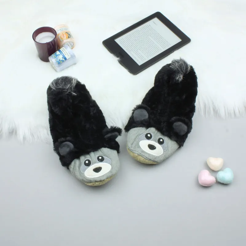 Raccoon Sock Slippers - AJVANI