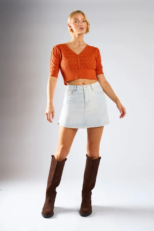 Denim Mini-Skirt
