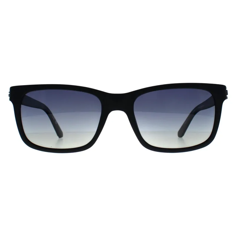 Rectangle Matte Black Smoke Gradient Polarized GU00066 - Guess