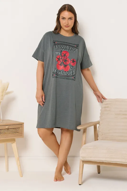 Tomato Graphic Nightdress - Yours