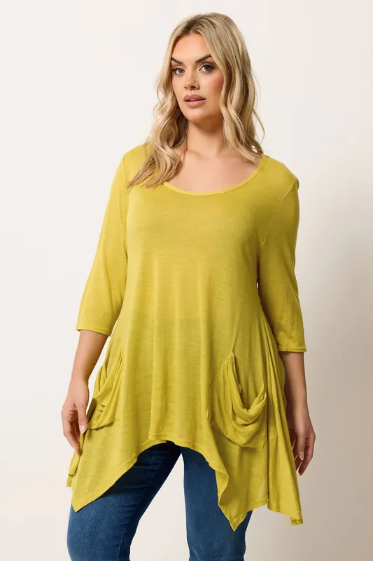 Hanky Hem Pocket Front Top - Yours