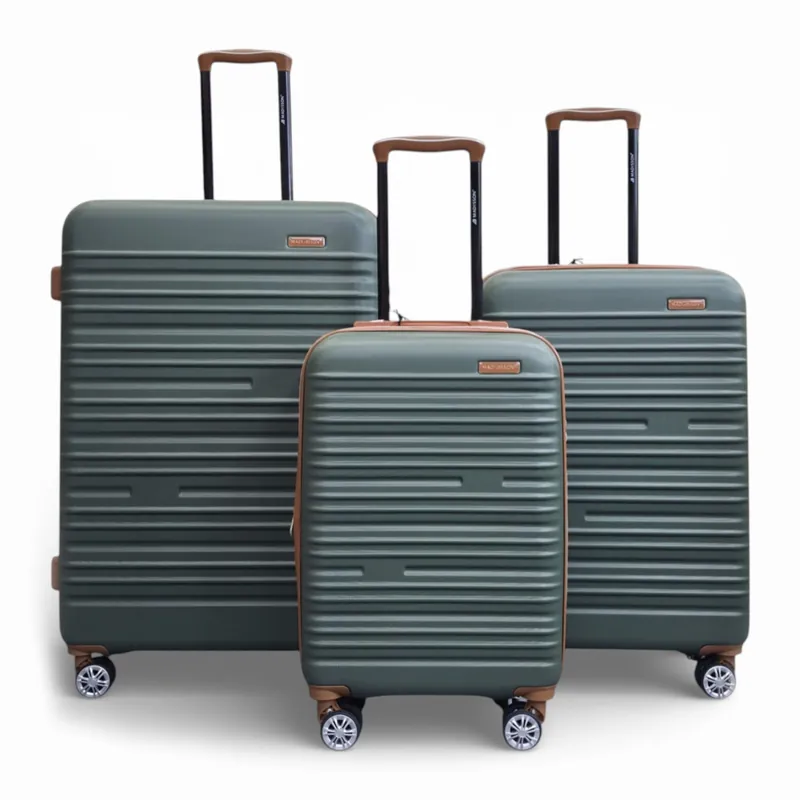 Expandable Hard Shell ABS Suitcase 8 Wheel Travel Luggage - Adrie