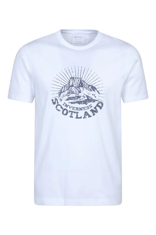 Inverness' Lightweight Casual Soft Short Sleeve 100% Cotton T-Shirt