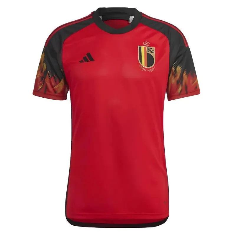 Mens 2022 2023 Home Shirt - Belgium