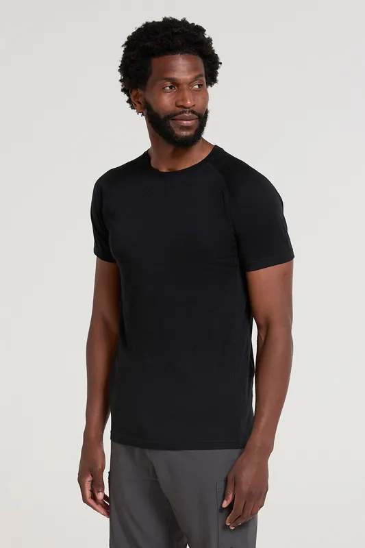 Summit' Breathable Lightweight Short Sleeve Merino Baselayer T-Shirt