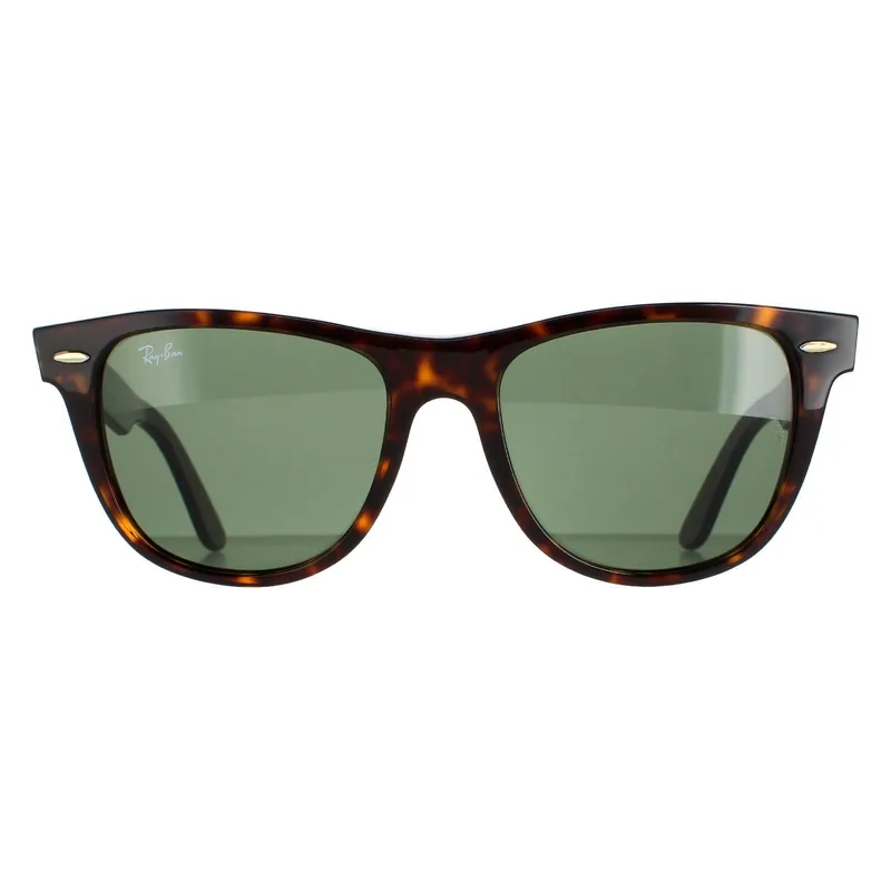 Rectangle Tortoise Green Sunglasses - Ray-Ban