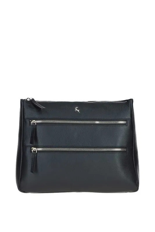 'Aintree' Genuine Leather Shoulder Bag - Ashwood Leather