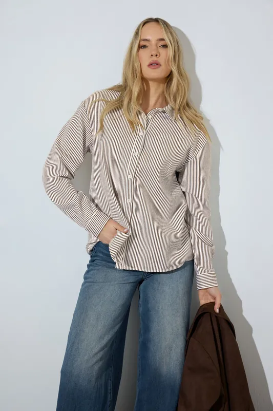 Tall Stripe Shirt - Long Tall Sally