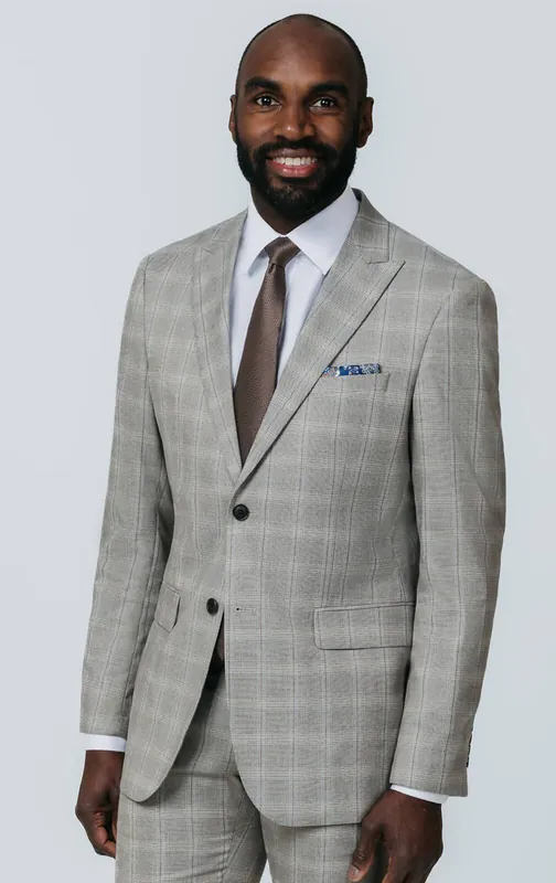 Taupe 2 Piece Suit - Dobell