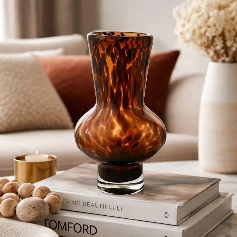 Tortoise Shell Vase - Hestia