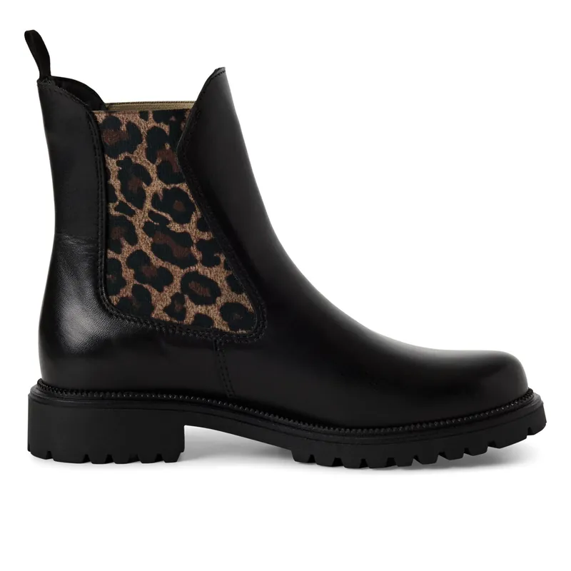Tamaris Leather Classic High Chelsea Ankle Boots - Infinity Leather