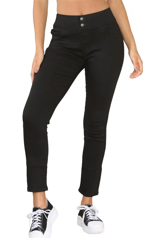 Straight Leg Wider Waist Jeans - Enzo