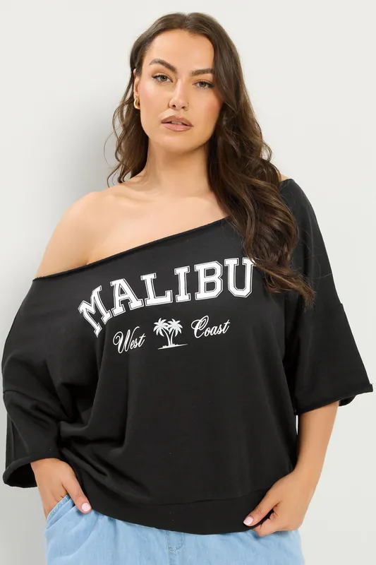 Off Shoulder Sweatshirt - Yours