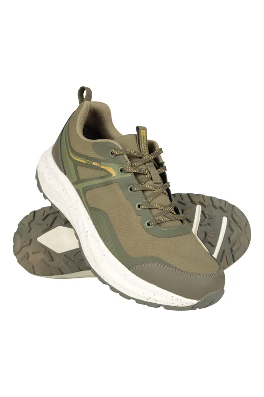 ’Momentum’ Lightweight EVA Midsole Mesh Upper Trail Running Shoes - Mountain Warehouse