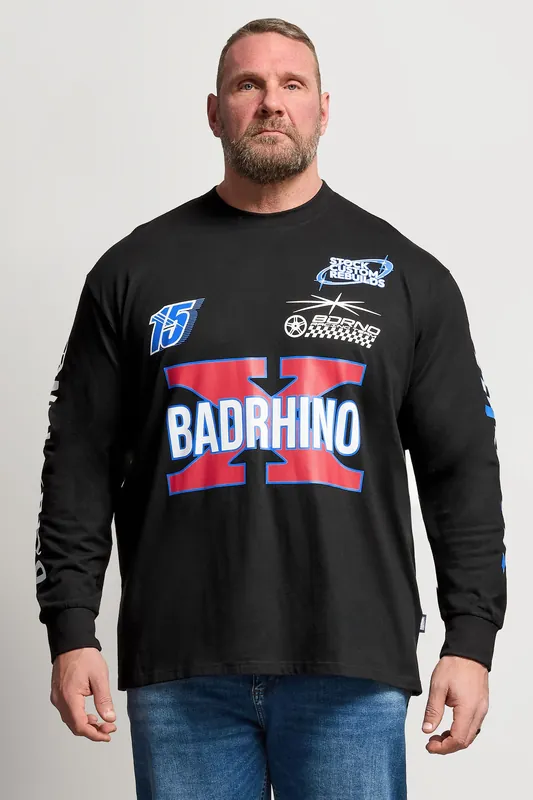 Long Sleeve Racing Graphic T-Shirt