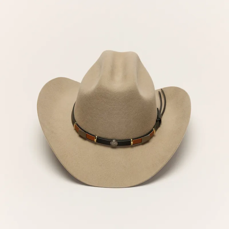 Sand Wool Western Cattleman Cowboy Hat - Liquorish