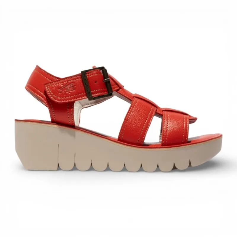 Leather Wedge Sandals Bold Everyday Comfort - TruClothing