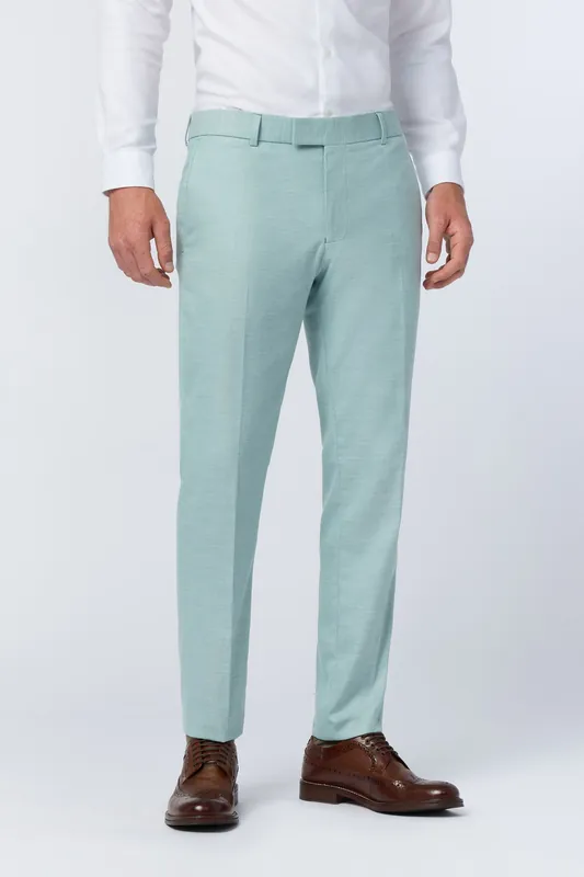 Blake Sea Foam Slim Fit Trouser - Antique Rogue