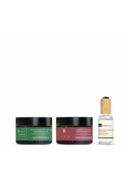 Advanced Serum Essence, Green Caviar and La Rose Francaise Kit - Dr. Botanicals