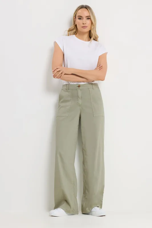 Tall Wide Leg Trousers - Long Tall Sally