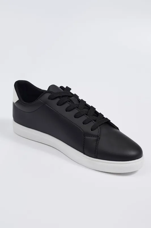 PU Lace Up Trainers - Brave Soul