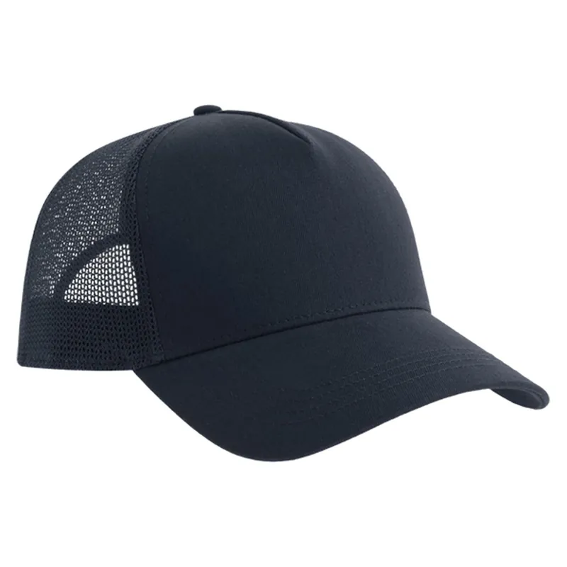 Rapper 5 Panel Cotton Trucker Cap - Atlantis