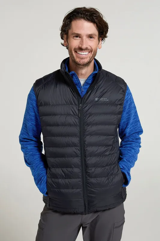 Featherweight Down Gilet Water Resistant Vest Coat - Mountain Warehouse