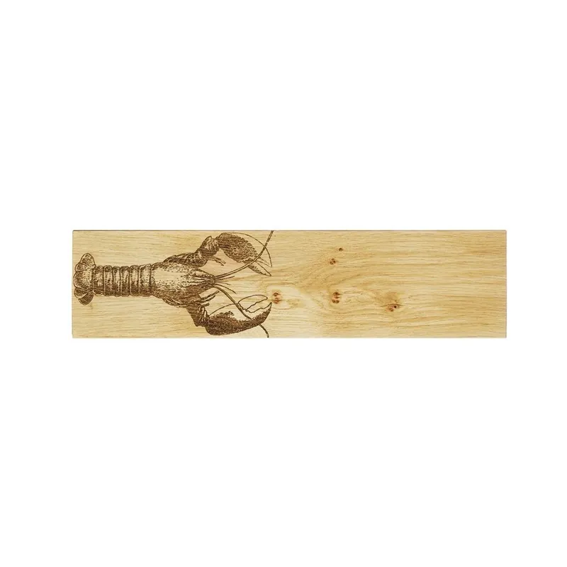 Oak Serving Platter - Large - Lobster