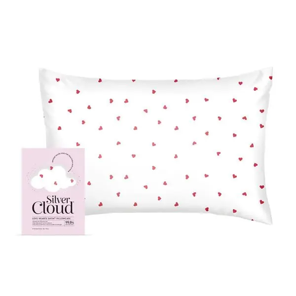 Satin Pillowcase Infused with Silver Ions - Silver Cloud