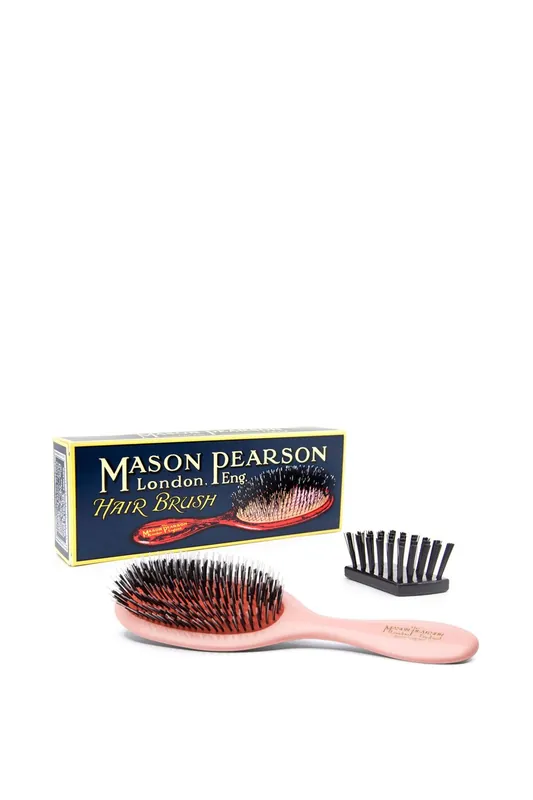 Handy Bristle & Nylon Hair Brush Pink - Mason Pearson