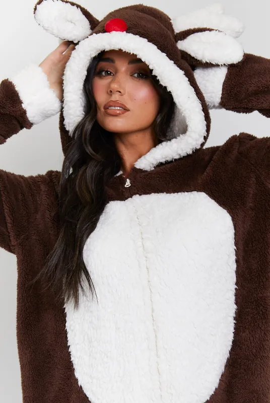 Reindeer Fleece All-in-one