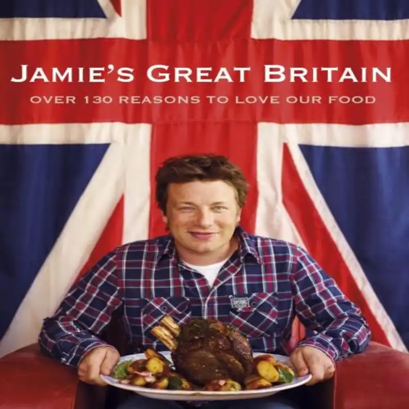 Jamie's Great Britain Hardback Book - Jamie Oliver