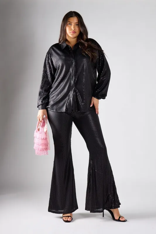 Collared Long-Sleeve Shirt