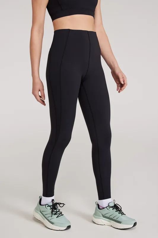 Moisture Wicking Quick Dry UV Protection Stretchy Compression Legging - Mountain Warehouse