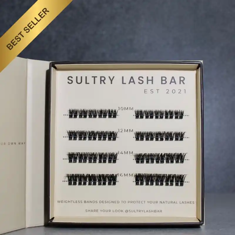SL04 Cluster Lash Extensions - Sultry Lash Bar