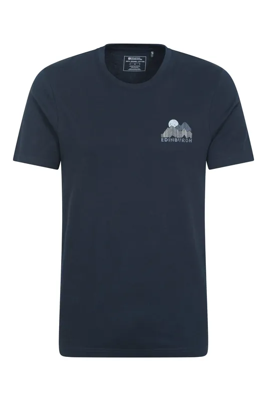 Regional' Edinburgh Graphic Short Sleeve Classic Fit Casual T-Shirt