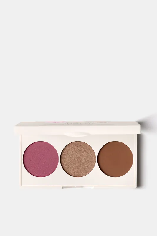 Playinn Sunset Cheeks! Fcae Makeup Palette - INGLOT