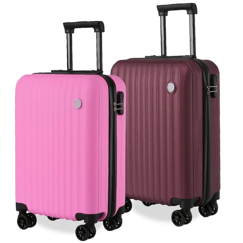 Hard Shell Cabin Suitcase 36 x 22 x 56 cm Luggage Suitable for Easyjet, Ryanair, Wizzair - Infinity Leather