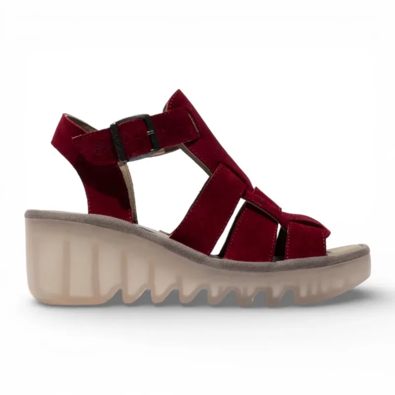 Suede Leather Wedge Sandals Stylish Comfort Wedge Heel Shoes - TruClothing