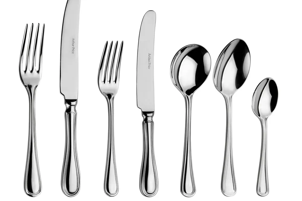'Britannia' Stainless Steel 7 Piece Cutlery Place Setting Boxed - Arthur Price