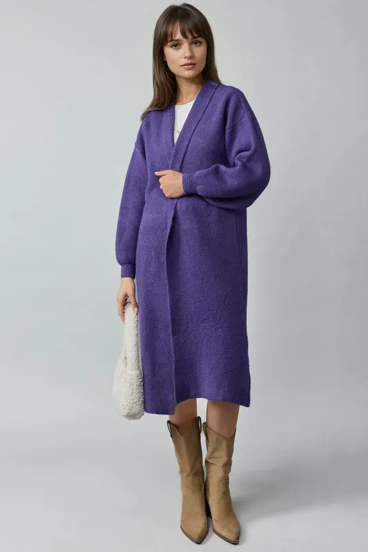 Long Fit Knitwear Cardigan - MyFashion