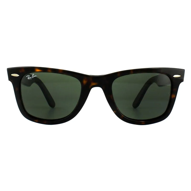 Rectangle Tortoise Green Sunglasses - Ray-Ban