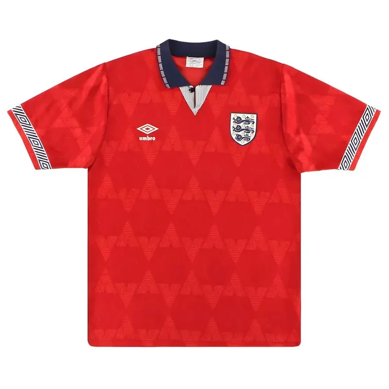 Preloved Mens 1990 93 Away Shirt Very Good L - England
