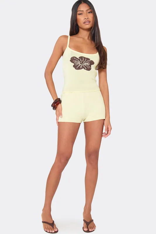 Knit Low Rise Shorts - EGO
