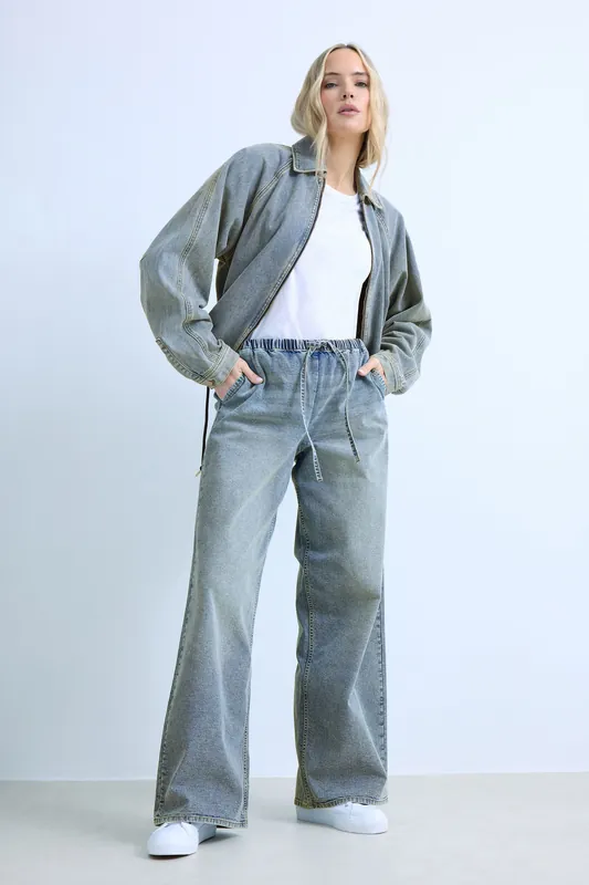 Tall Wide Leg Jeans - Long Tall Sally