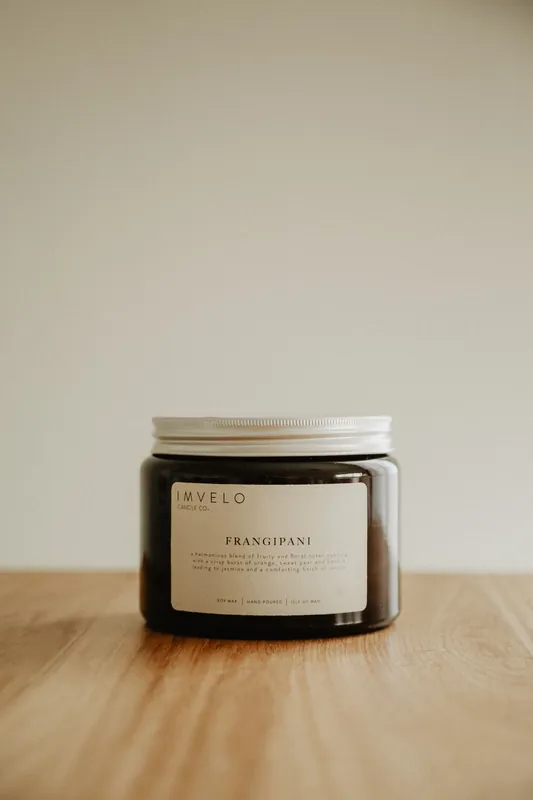 3 Wick Candle - Frangipani